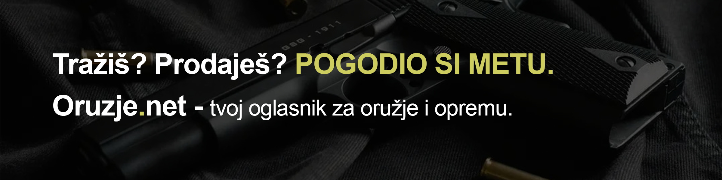 Najveća kupoprodajna platforma za oružje i opremu